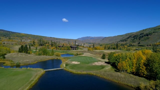 Golf course in Silverthorne, Colorado